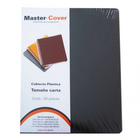 CUBIERTAS RAYADAS EMDO 21B15 COLOR HUMO PUNTOS DE ESPESOR 16 TAMAÑO CARTA 1 PAQUETE CON 50 PIEZAS