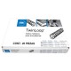 GUSANO DE ARILLO METALICO GBC DE 5/8 PULGADA PASO 2:1 HASTA 106 A 125 HOJAS COLOR NEGRO 1 PAQUETE CON 20 PIEZAS