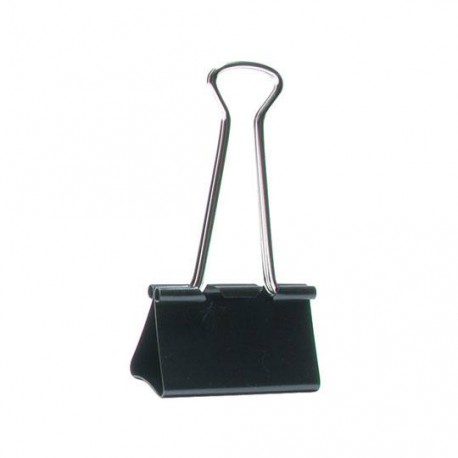 SUJETADOCUMENTOS MEDIANO DE 32 MM BARRILITO CAPACIDAD HASTA 125 HOJAS 1 CAJA CON 12 PIEZAS