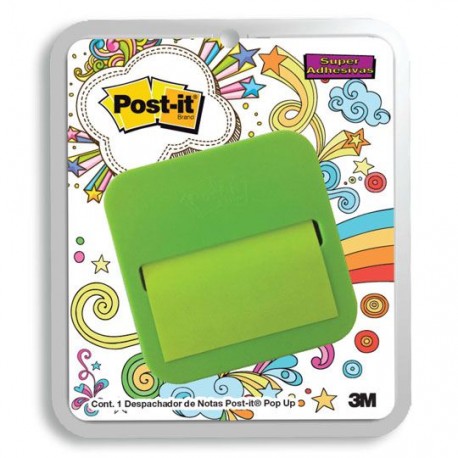 DESPACHADOR DE NOTAS STYLE POST-IT PARA OFICINA MEDIDAS 7.6 CM X 7.6 CM 1 PIEZA