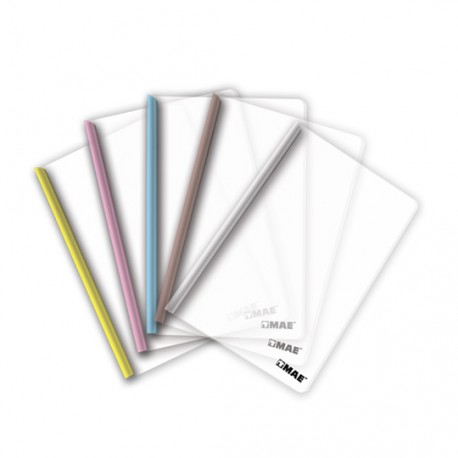 Fólder c/costilla oficio transparente