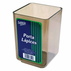 PORTALAPICES AZOR 3106HU COLOR HUMO DE ACRILICO 1 PIEZA