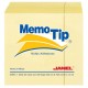 NOTA ADHESIVA REMOVIBLE JANEL MEMOTIP COLOR AMARILLO FORMA CUADRADA 400 HOJAS