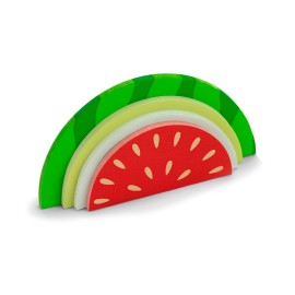 NOTA ADHESIVA REMOVIBLE JUST MUSTARD M 16091 ROJO/VERDE SANDIA 150 HOJAS