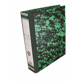 REGISTRADOR DE CARTON PANORAMICA ARILLO EN O DE 1 PULGADA COLOR VERDE FORTEC REO02 1 PIEZA