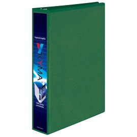 CARPETA DE VINIL BASICA ARILLO EN O DE 1 PULGADA COLOR VERDE KYMA KYMA 1 PIEZA
