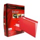 FOLDER DE PAPEL TAMAÑO CARTA TOPS PRODUCTS PENDAFLEX 4152RED TIPO COLGANTE COLOR ROJO 1 PQ C/25 PZS