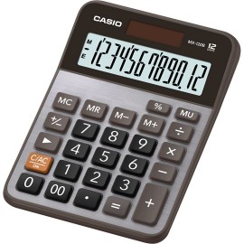 CALCULADORA SEMI-ESCRITORIO CASIO MX-120B-S-MC 12 DIGITOS