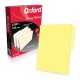 FOLDER DE PAPEL TAMAÑO CARTA TOPS PRODUCTS PENDAFLEX M750YEL TIPO 1/2 CEJA COLOR AMARILLO 1 PQ C/100 PZS