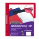 FOLDER DE PAPEL TAMAÑO CARTA ACCO ACCOPRESS P4557 TIPO CARPETA COLOR ROJO 1 PQ C/10 PZS