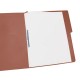 FOLDER DE PAPEL TAMAÑO OFICIO ACCO ACCOPRESS P4566 TIPO CARPETA COLOR CAOBA 1 PQ C/10 PZS