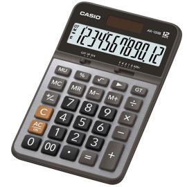 CALCULADORA BASICA SEMI-ESCRITORIO CASIO AX120B 12 DIGITOS