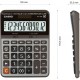 CALCULADORA BASICA SEMI-ESCRITORIO CASIO AX120B 12 DIGITOS