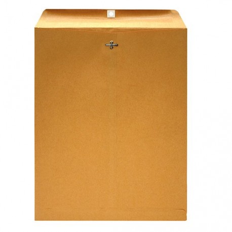 SOBRE BOLSA AMPAD 73118 DE PAPEL COLOR CREMA LEGAL SOLAPA ENGOMADA 1 PAQUETE CON 100 SOBRES