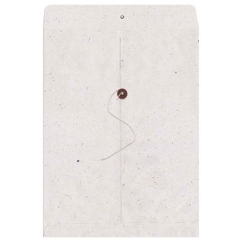 SOBRE BOLSA FORTEC B-24-BER DE PAPEL COLOR CREMA OFICIO CON RONDANA 1 PAQUETE CON 25 SOBRES