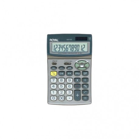 CALCULADORA BASICA ROYAL CE-710 12 DIGITOS