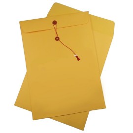 SOBRE BOLSA CANSA 1206H DE PAPEL COLOR CREMA CARTA CON RONDANA 1 PAQUETE CON 50 SOBRES