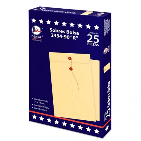 Sobre ante con rondana oficio