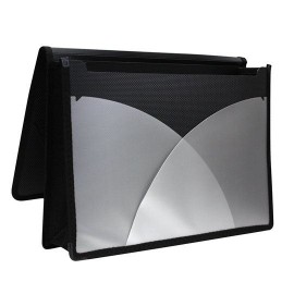 PORTADOCUMENTOS EXPANDIBLE OXFORD TAMAÑO CARTA DE POLIPROPILENO COLOR NEGRO 1 PIEZA