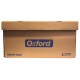 CAJA PARA ARCHIVO TAMAÑO CARTA OXFORD DE CARTON DE 31 X 24 X 25 CM 1 PIEZA