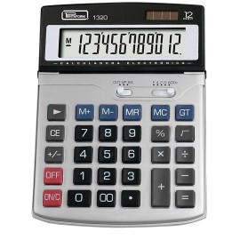 Calculadora de escritorio gris