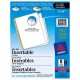 SEPARADOR AVERY 11124 TAMAÑO CARTA CON 8 DIVISIONES DE PAPEL CON CEJAS GRANDES 1 JUEGO