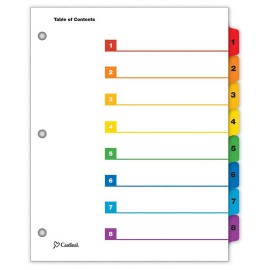 Separador de 8 divisiones 1 pieza
