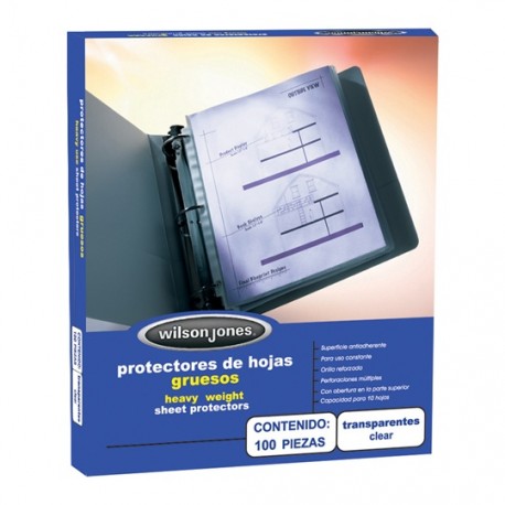 PROTECTOR DE HOJAS ACCO TAMAÑO CARTA P0571 ANTIRREFLEJANTE 1 PAQUETE CON 100 PZAS