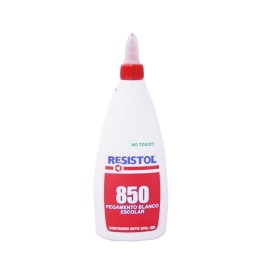 PEGAMENTO LIQUIDO HENKEL RESISTOL 850 COLOR BLANCO 225 GR