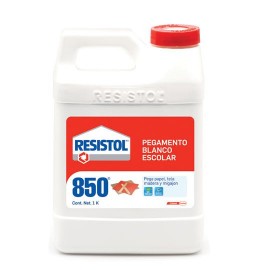 PEGAMENTO LIQUIDO HENKEL RESISTOL 850 COLOR BLANCO 1 KG