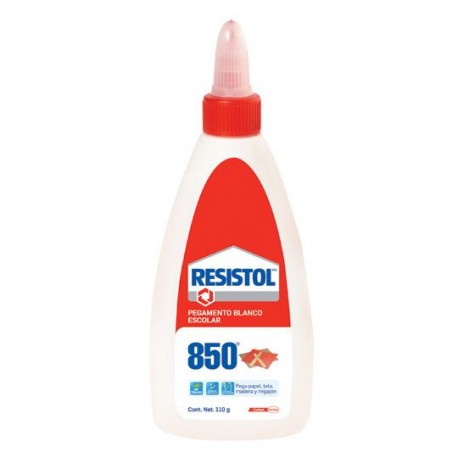 PEGAMENTO LIQUIDO HENKEL RESISTOL 850 COLOR BLANCO 110 GR