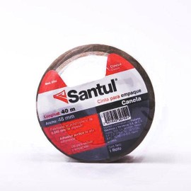 CINTA ADHESIVA DE EMPAQUE CANELA SANTUL 5702 DE 48 MM X 40 M 1 PZA