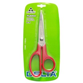 TIJERA DE COSTURA-OFICINA DELTA D6B DE 15,24CM TIPO DE MANGO PLASTICO MATERIAL ACERO INOXIDABLE 1 PIEZA