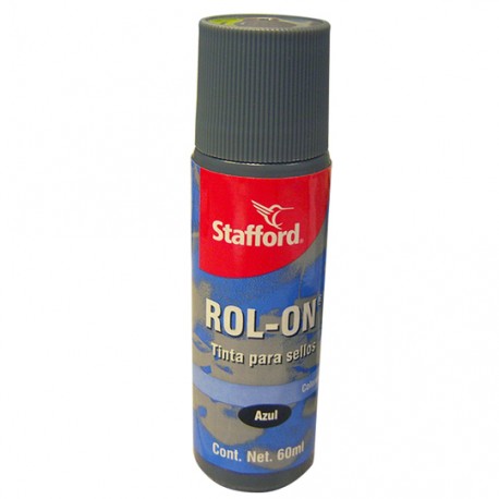 TINTA PARA SELLO AZUL STAFFORD GIRAPLICA CONTENIDO 60 ML 1 PIEZA