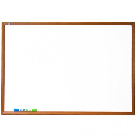 PIZARRON BLANCO DE MELAMINA DE 60 X 90CM MARCA QUARTET