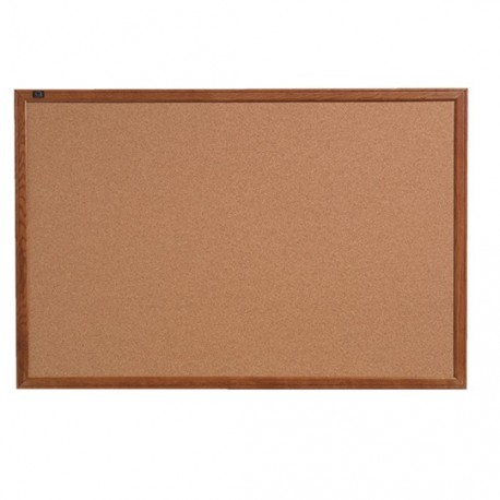 TABLERO DE CORCHO QUARTET GBC 852223B COLOR CAFE 60 X 90CM 1 PIEZA