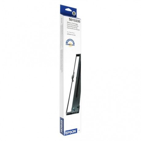 CINTA COLOR NEGRO EPSON S015335 PARA IMPRESORA DE MATRIZ 1 PIEZA