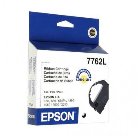 CINTA COLOR NEGRO EPSON LQ2550 PARA IMPRESORA DE MATRIZ 1 PIEZA