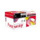 CAJA DE PAPEL BOND BLANCO CARTA COPAMEX FASTWAY GRAMAJE 75 GRS BLANCURA 93 PORCIENTO 8.5 X 11 PULGADAS 10 PAQUETES CON 500 HOJAS