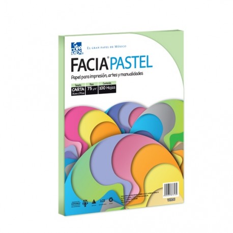 Hojas FaciaNeon color verde pastel COPAMEX