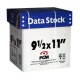 Papel stock 91/2 x 11 1 tanto blanco