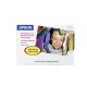 PAPEL FOTOGRAFICO EPSON GLOSSY SATINADO S041727 TAMAÑO BORDELESS 4 X 6 PULGADAS 100 HOJAS
