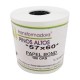 Rollo de papel bond 57mm x 60mm c/50