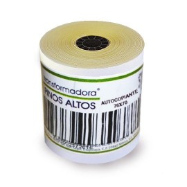 Rollo de papel bond 76mm x 70mm c/50