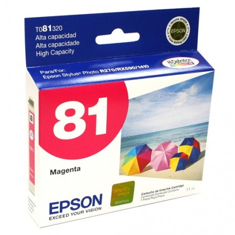 TINTA EPSON T081320 81 COLOR MAGENTA