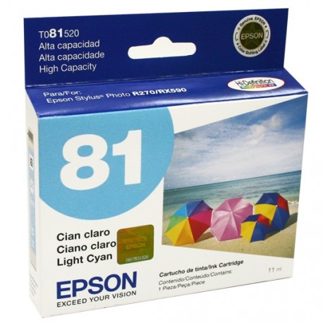 TINTA EPSON T081520 81 COLOR CYAN LIGHT