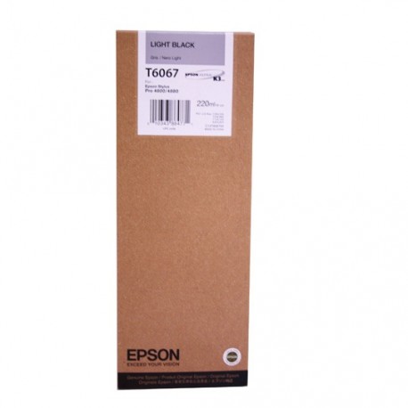 TINTA EPSON T6067 T606700 COLOR NEGRO