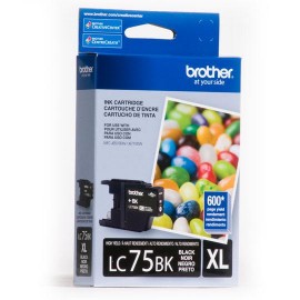 TINTA BROTHER LC75BKXL LC75BK COLOR NEGRO