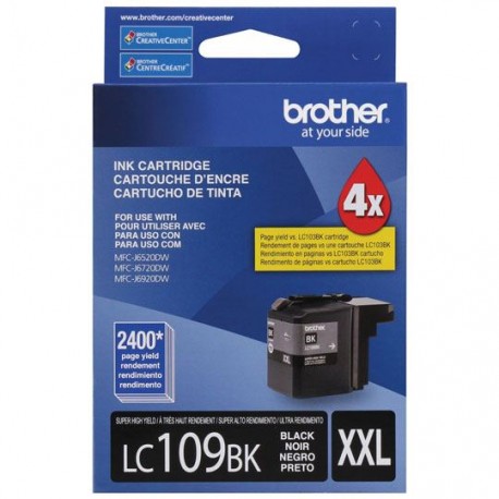 TINTA BROTHER LC109BKXXL LC109BK COLOR NEGRO