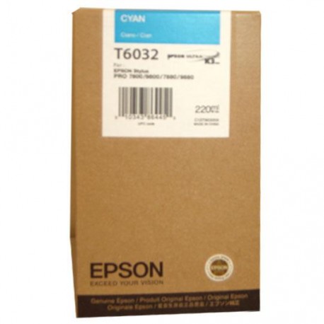 TINTA EPSON T6032 T603200 COLOR CYAN